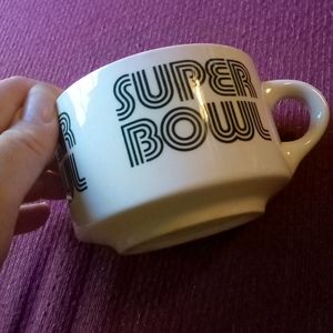 Super Bowl Ceramic Vtg Mug, made in the USA